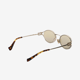 Tan eyewear, front view