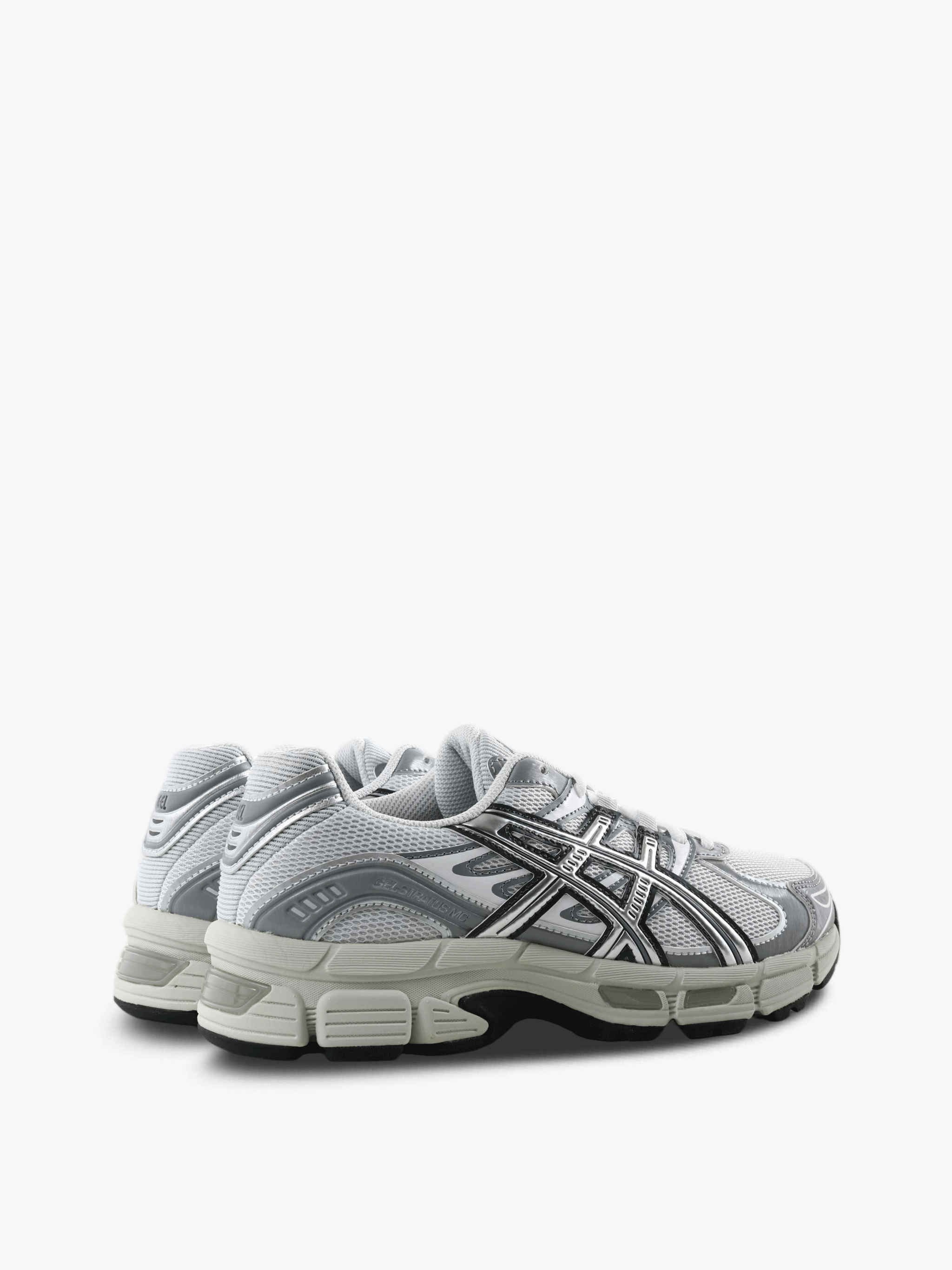 Grey shoes, front view