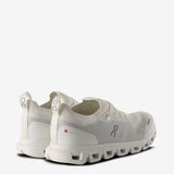 White sneakers, back view