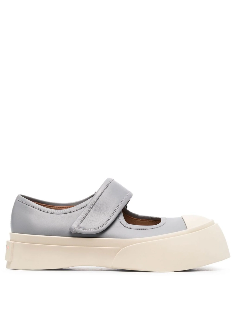 MARNI - Women Leather Pablo Mary Jane Sneakers