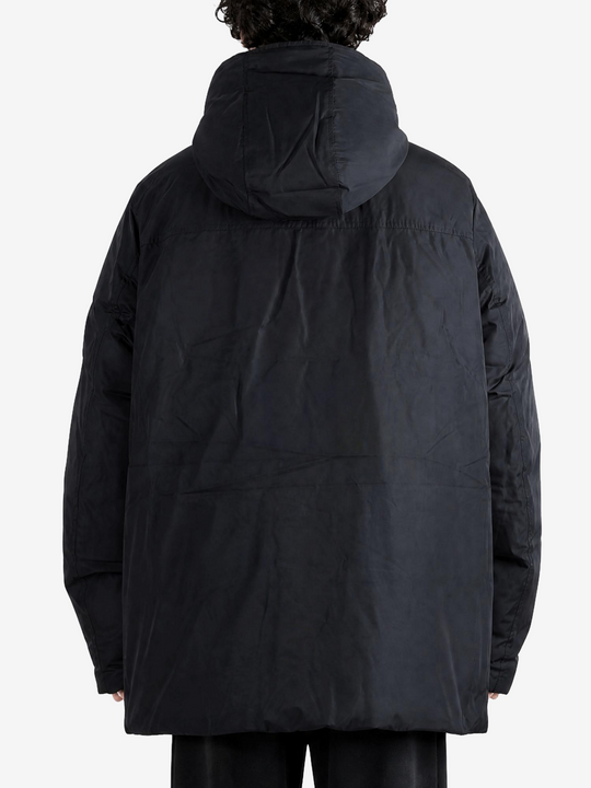 Black jacket, front view