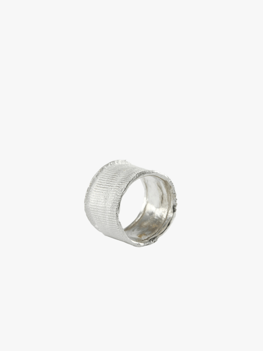 Close up of White jewelry, showing detail
