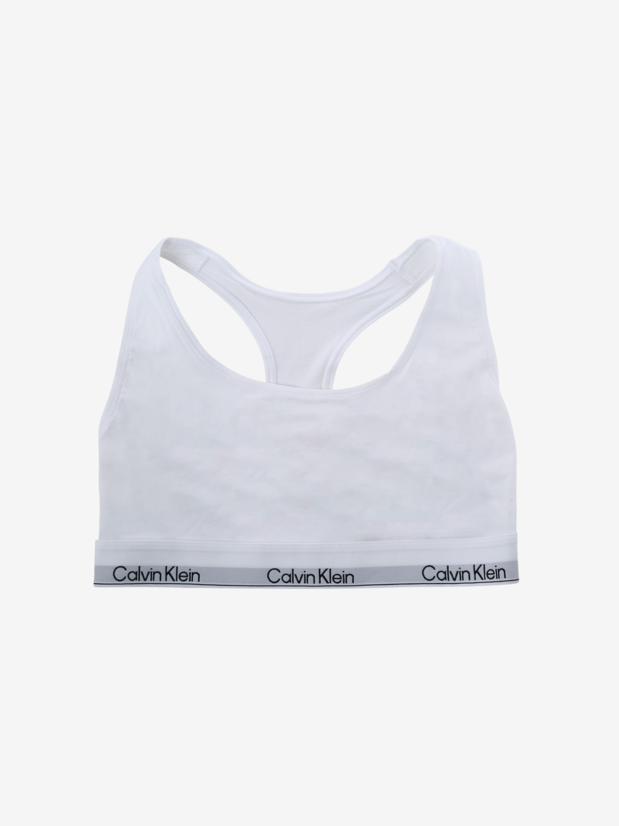 White activewear, front view