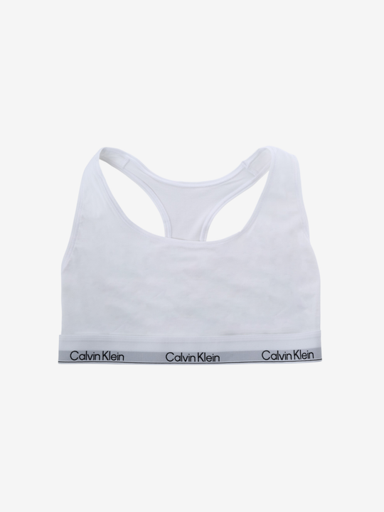 White activewear, front view