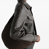 Brown bag, side view