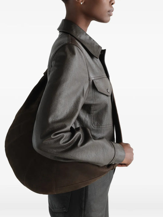 Brown bag, side view
