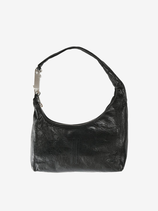 Black bag, back view