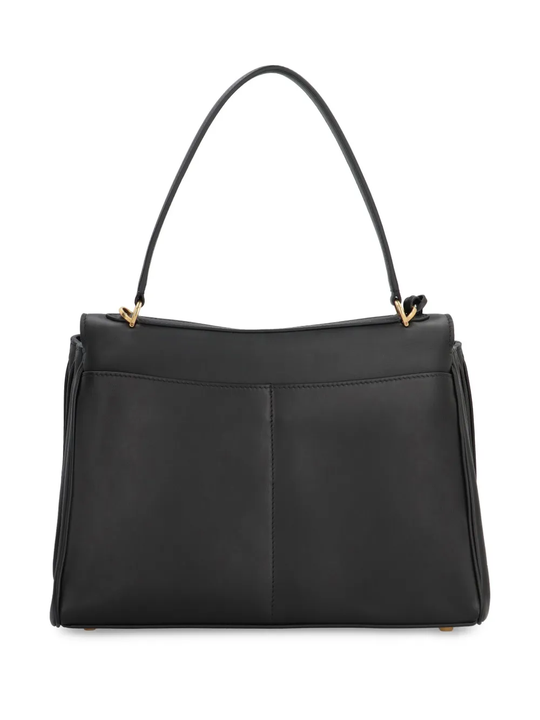 Black bag, back view