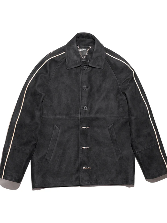 Black jacket, front view