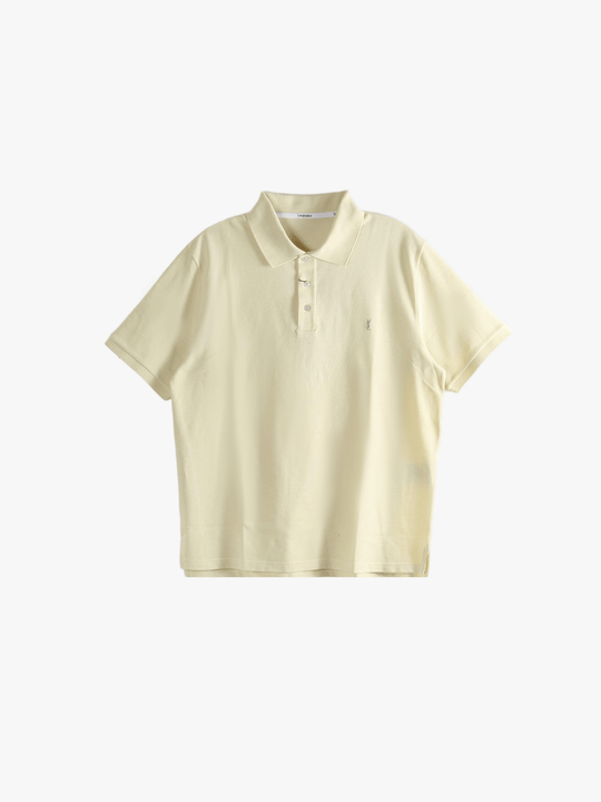 Tan shirt, front view
