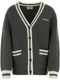 MIU MIU - Women Silk Cashmere Cardigan