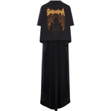 Black t-shirt, front view