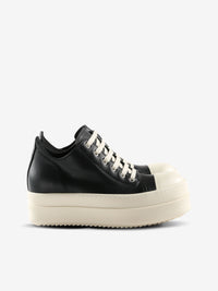 RICK OWENS - Women Scarpe In Pelle Mega Bumper Low Sneakers