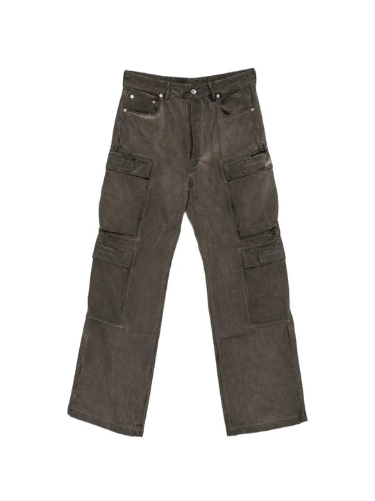 Grey jeans, front view