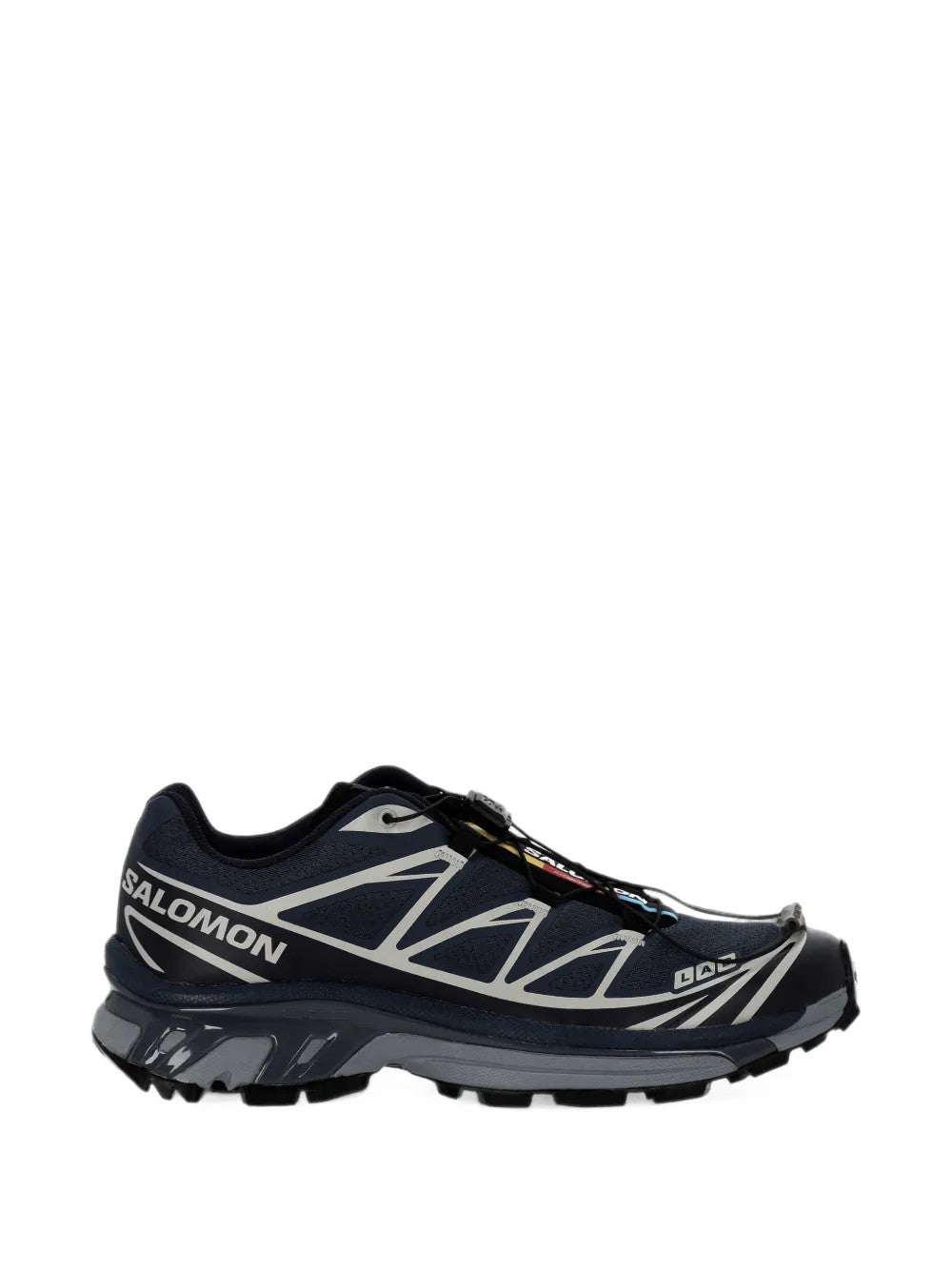 Navy shoes, front view
