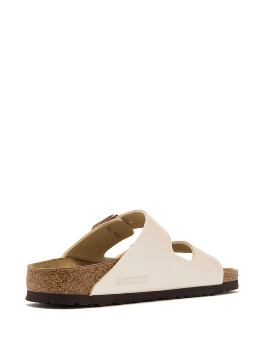 White sandals, side view