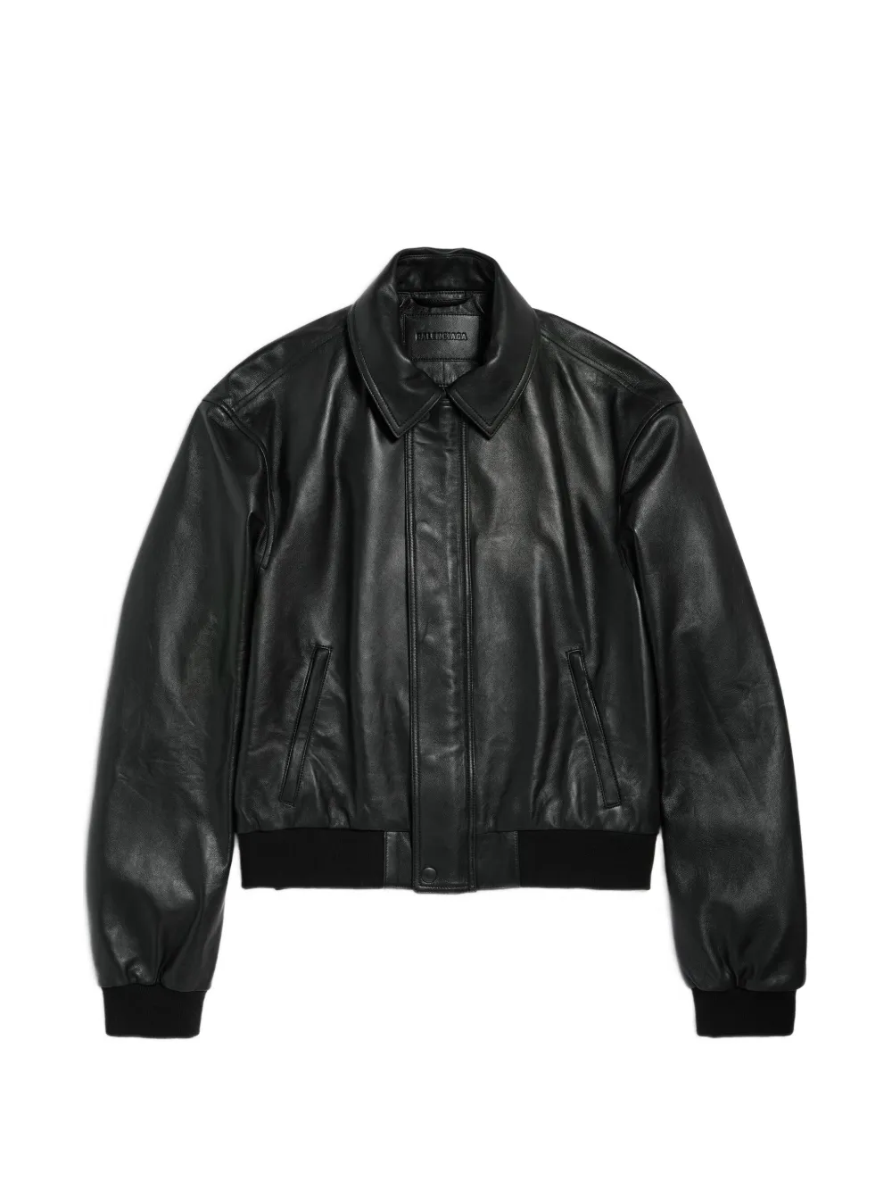 Black jacket, front view