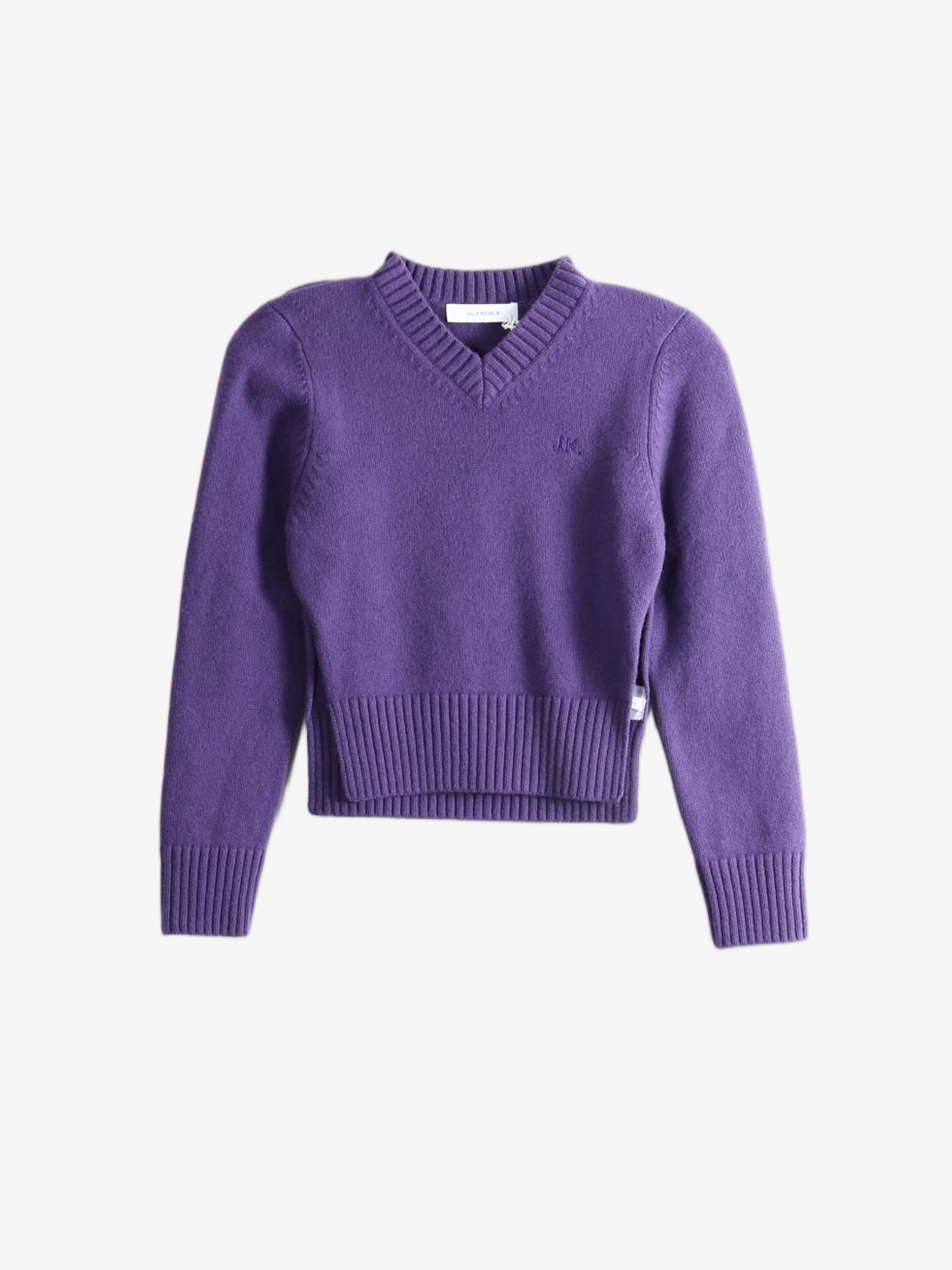 Purple top, front view