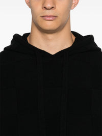 UMA WANG - Men Check Hooded Top