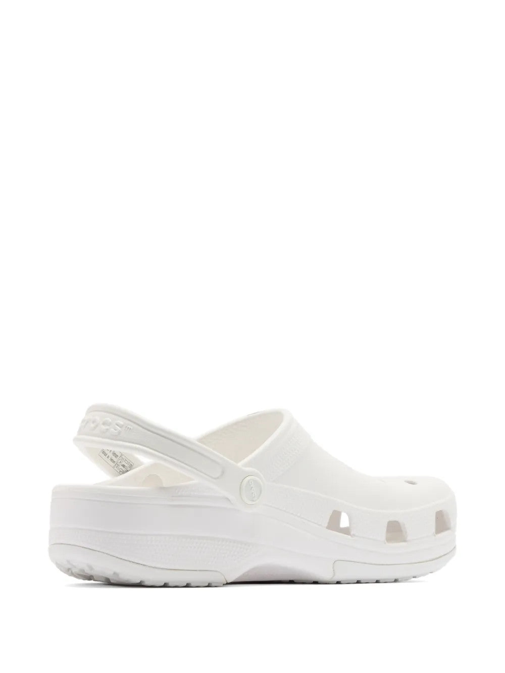 White shoes, side view
