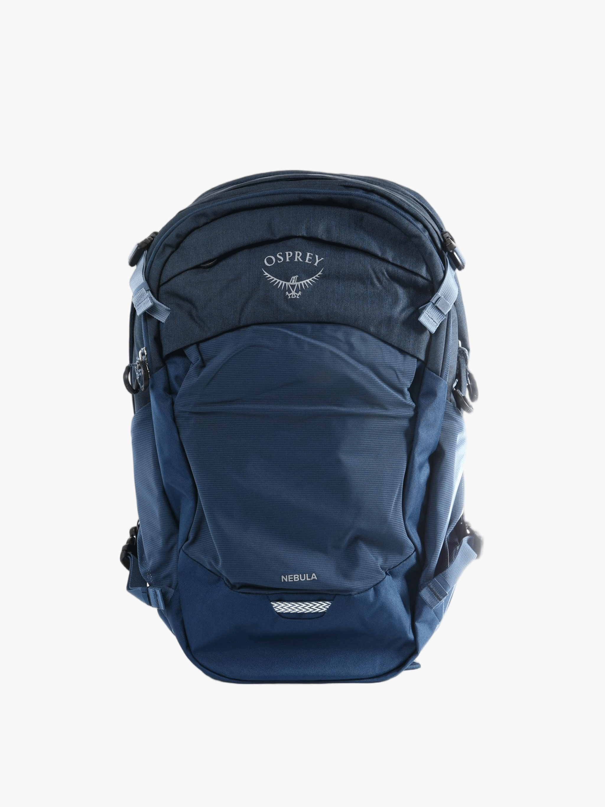 Navy bag, front view