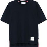 Blue t-shirt, front view