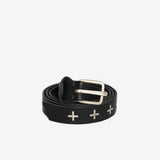 MA+ - Unisex "+" Studded Q Buckle Med Belt