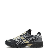 Grey sneakers, side view