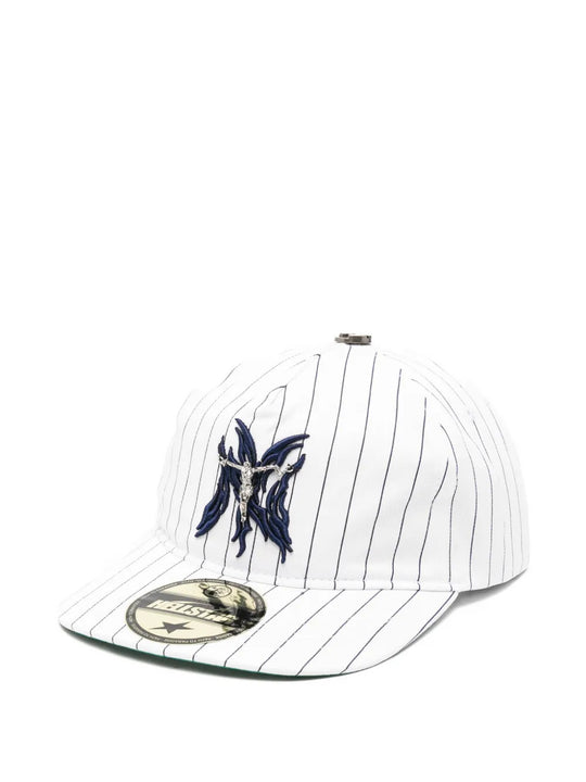 White hat, front view