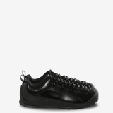 Black sneakers, front view