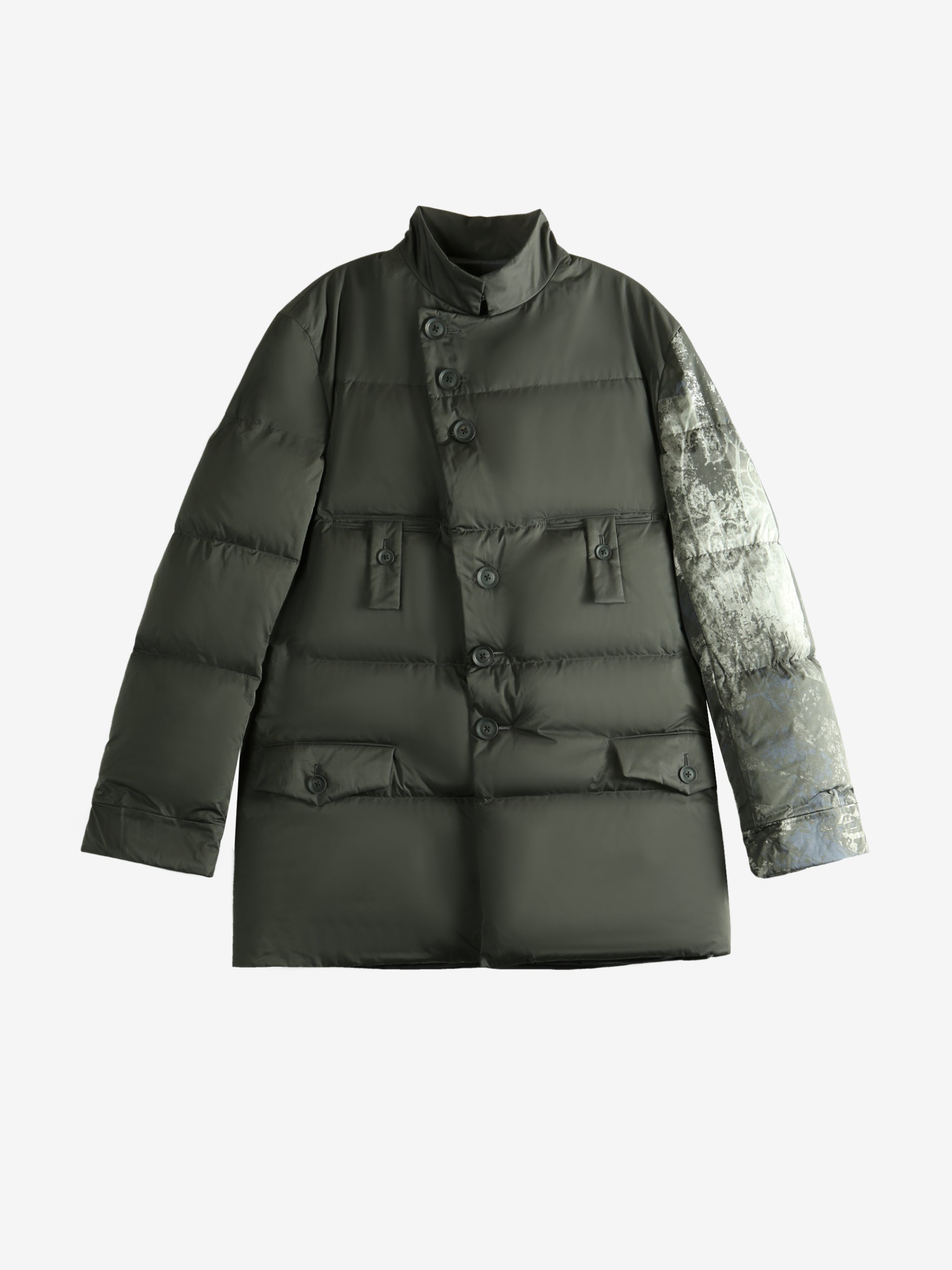 Black jacket, front view