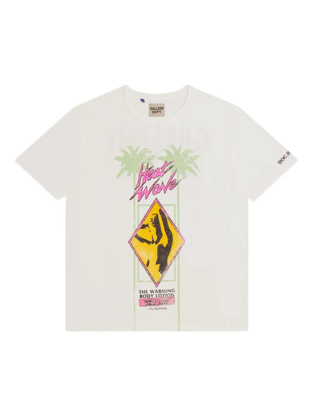 White T-shirts, front view