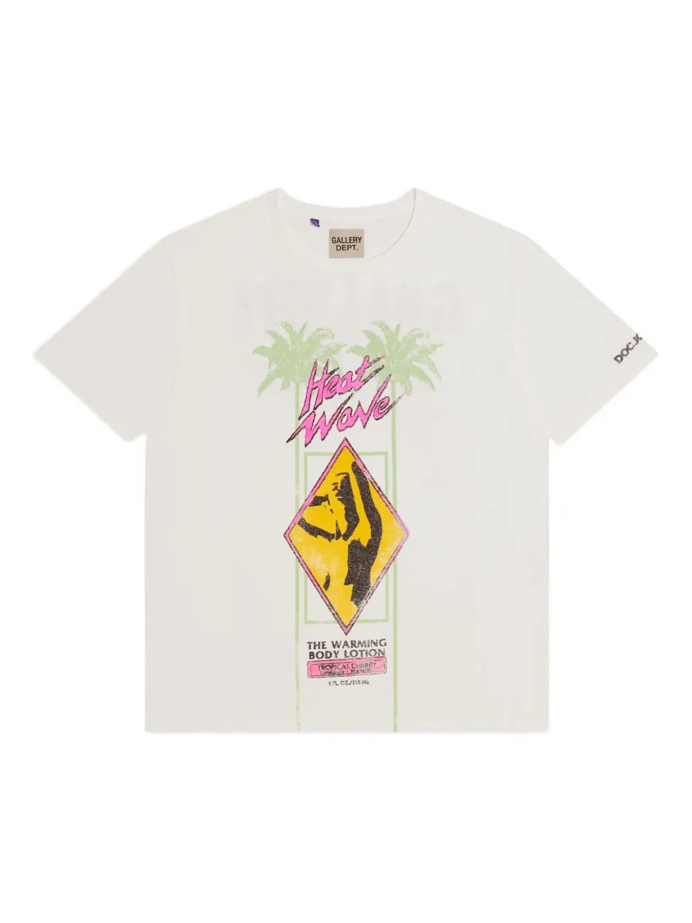 White T-shirts, front view