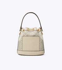 TORY BURCH - Women T Monogram Embossed-logo Bucket Bag