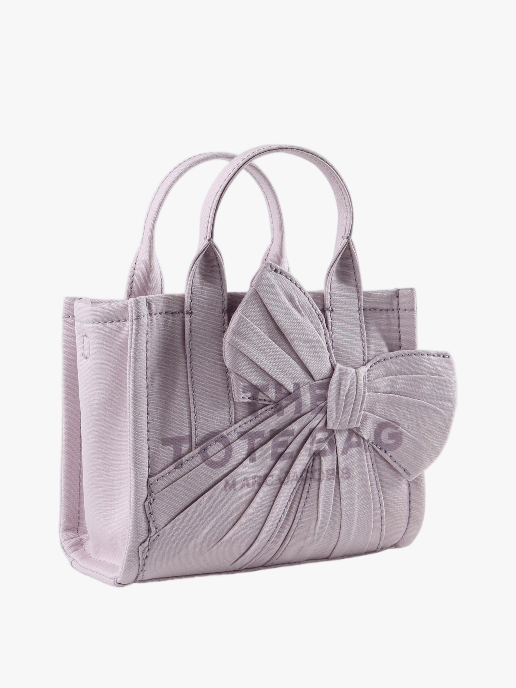 Purple bag, front view