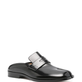 Black mule, side view