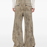 Tan pant worn by a person, showing the pant fit