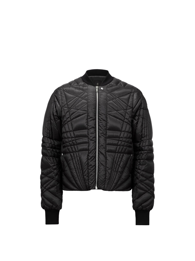 RICK OWENS X MONCLER - Unisex Woven Megapenta Flight Jacket