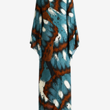 Blue jacket, full body view