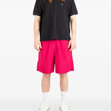 Pink shorts,full body view