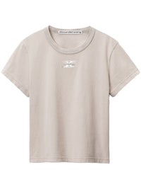 T BY ALEXANDER WANG - Women Shrunken Tee With Blade Logo