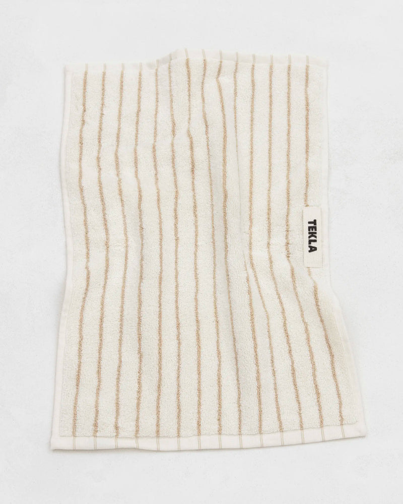 TEKLA Striped Organic Cotton Terry Bath Towel 28x55''