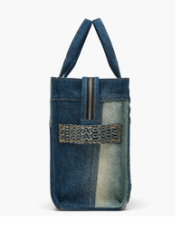 MARC JACOBS - Women The Medium Deconstructed Denim Tote Bag