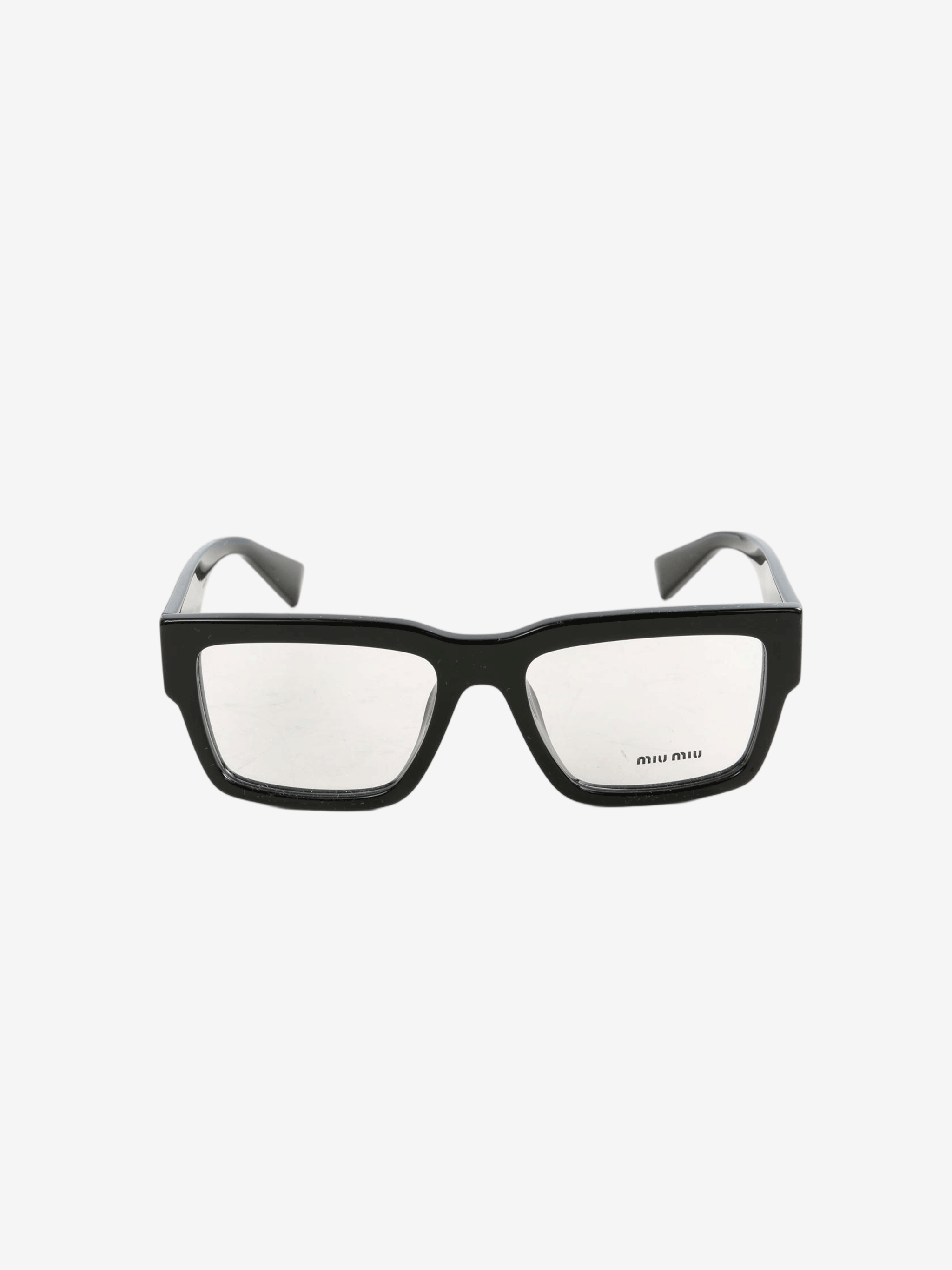 Black sunglasses, front view