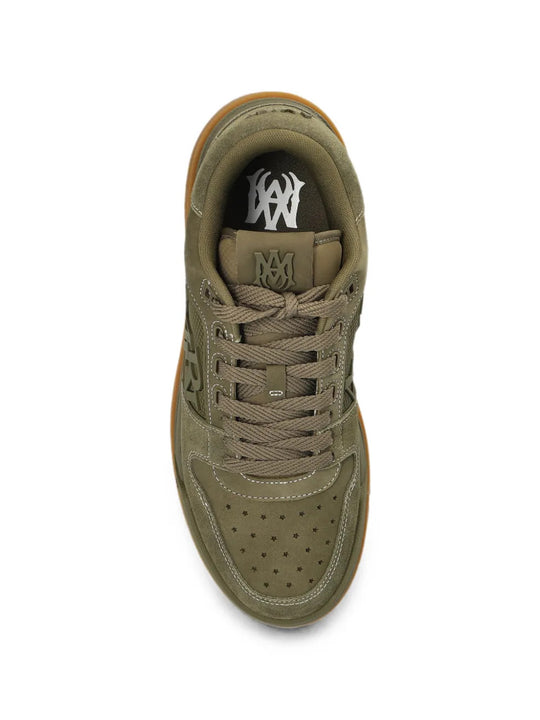 Green shoes, front view