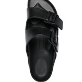 Black sandles,top view