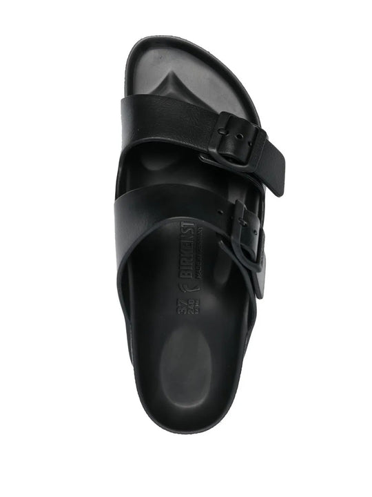 Black sandles,top view