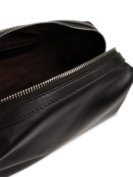 Close up of Black bag, showing detail