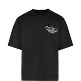 Black t-shirt, front view