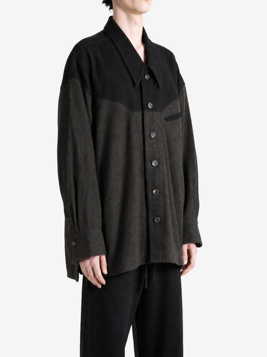 Black jacket, full body view